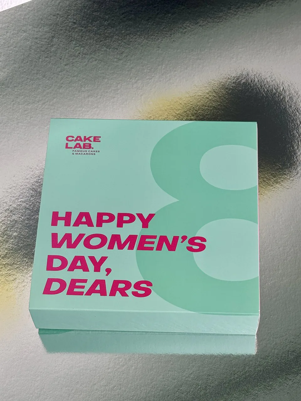 Bakery & confectionery packaging with custom print — Sabona project for Cake Lab
