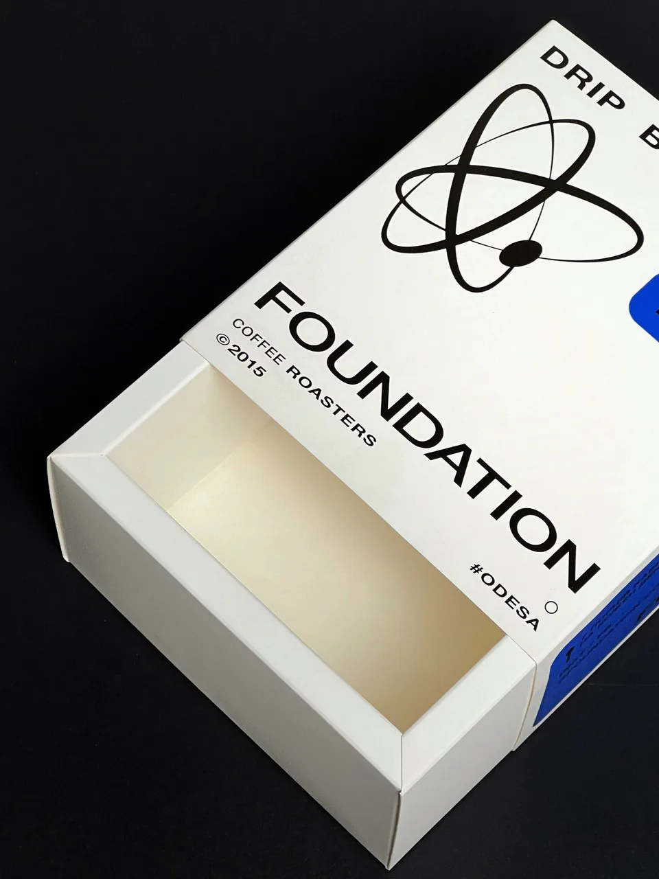 Coffee & tea packaging with custom print — Sabona project for Foundation Coffee