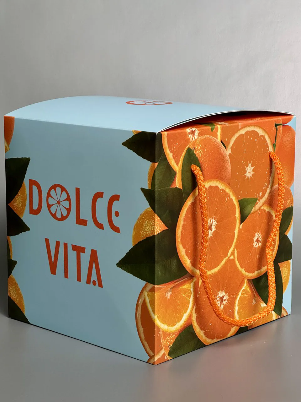 Printed packaging with custom print — Sabona project for Dolce Vita