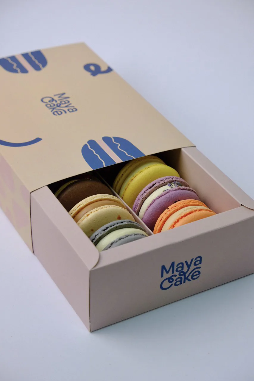 Pudełka szufladowe i wieko-dno — Maya Cake — Sabona
